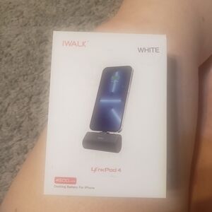 LinkPod 4 4500mAh Docking Battery Pack - White